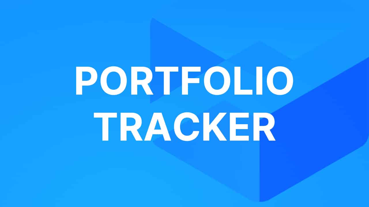 How to use the Portfolio Tracker
